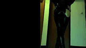 latex diva in anime hentai style