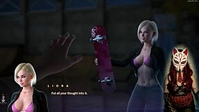 Animated porn game Apocalust 7 with a playful fox