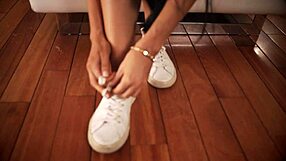 Allherluv First College Day Ep 4 Freya Parker Spencer Bradley Lesbian Action