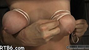 lusty whores stuffed in cage, sloppy blowjob and rough fucking with petite bondage femdom bdsm.