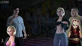 in this apocalust 7 playthrough, playful fox explores the game with petite characters