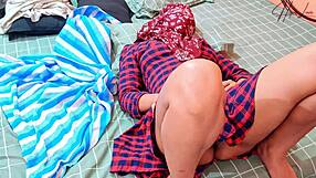 Hot asian girl lets horny mature man fuck her, calling her whore in homemade