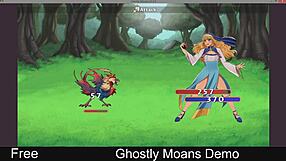 Ghostly moans echo in the anime hentai scene