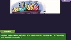 2 chicks playing poker furry strip poker