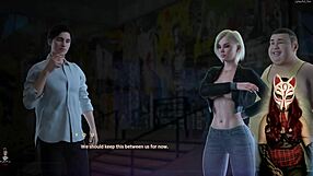 Animated porn game Apocalust 7 with a playful fox
