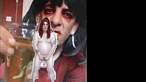 Intense Bisexual Sissy Male Exposed Naked Swallowing Pee Boldly