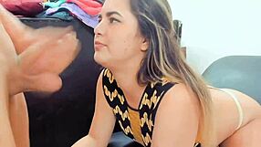 Facefucked My First Latina! Intense Webcam Session