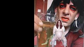 Intense Bisexual Sissy Male Exposed Naked Swallowing Pee Boldly