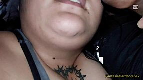 Best Friend Lets Cum on Big Tits