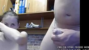 Submissive Amateur Deepthroating Fat Cock On Webcam