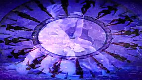 Vintage Steam Age Threesome With Retro Group Action In Full Swing