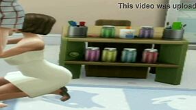 brunette teen sucking teacher cock at lunch time in cartoon anime