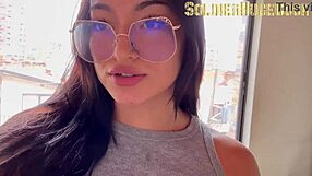 He Visits Business and Gives Spectacular Blowjob in Office