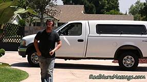 hot latina masseuse gives relaxing massage