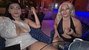 Mattos Couple Fucks Outdoor At Club, Creampie In Front Of Everyone!