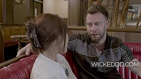 Petite Asian Waitress Gets Carried and Fucked in Restaurant