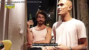 Secret Santa Surprise Turns Into Wild Christmas Orgy With Twinks And Big Cocks