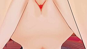 Qingque licks and fucks jing yuan to orgasm in hentai