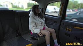 Petite Teen Teases Driver Before Huge Cock Struggle