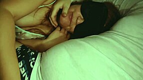 Sharing a bed with my stepmom and cumming on her big ass