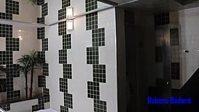 Young Brazilian prostitute gets bent over, shaved pussy licked and sucked, then cummed on by uncle hidden from aunt!