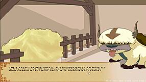 four elements trainer book 4 love part 63 -zhu li gets some