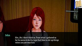 Teen Cartoon Girl in My New Family Series