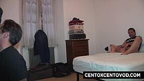 Italian Teen Model Takes Double Penetration Hard!