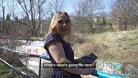 i flash in public and get my pussy creampied in this tunnel