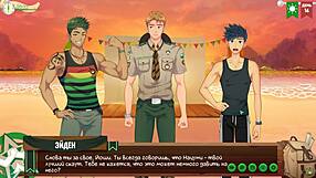 Game friends camp episode 17 - scout badges russian voice acting