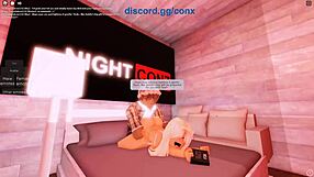 Blonde In Roblox Porn Sucking And Riding Big Black Cock