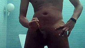 Skinny black guy from Rio does video calls