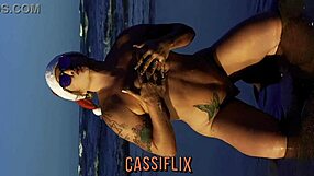 Naughty Christmas Mama Noel Bends Over for Deep Anal Gift