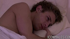 Armond Rizzo says, 'I'm thrusting my monster cock into Michael Delray's ass hard'