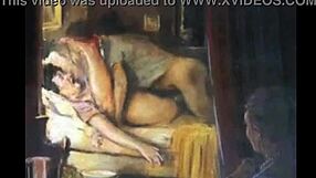 Vintage Erotic Illustration From Antique Cartoon