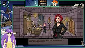 witch trainer silver part 3 in anime style