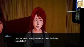 Teen Cartoon Girl in My New Family Series