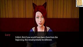 Teen Cartoon Girl in My New Family Series