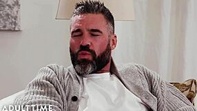 Cute babysitters get naughty with their older bosses