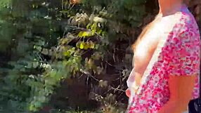 Provocative changing different panties in fitting room