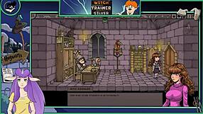 witch trainer silver part 3 in anime style