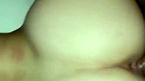 White slut bent over for rough BBC doggystyle