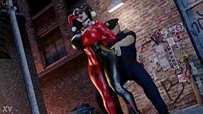 Harley Quinn gets hard fucked in compilation 😈