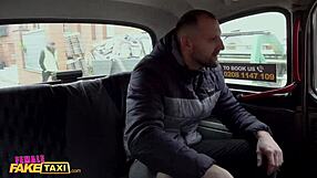 fake taxi driver kayla green gets creampied with boobs exposed in reality scene