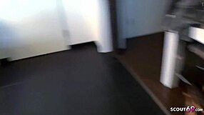 Tight Tini Forced By Boss At Work