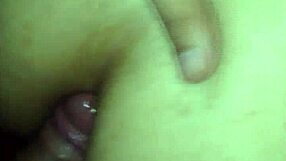 My hairy ass gets licked and fucked by my wife
