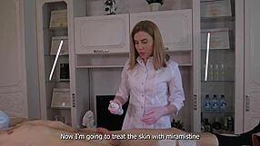 Beautiful Russian Mistress Sugarnadya Gives Shaving Lesson On Trimmed Pussy