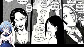 Girls night out turns into futanari fun in anime hentai