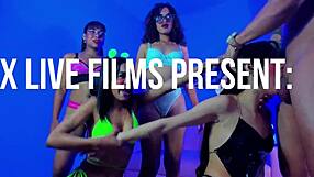 Deep Blowjob Action At Interracial Party With Black And White Amateurs