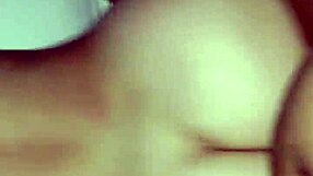 White slut bent over for rough BBC doggystyle